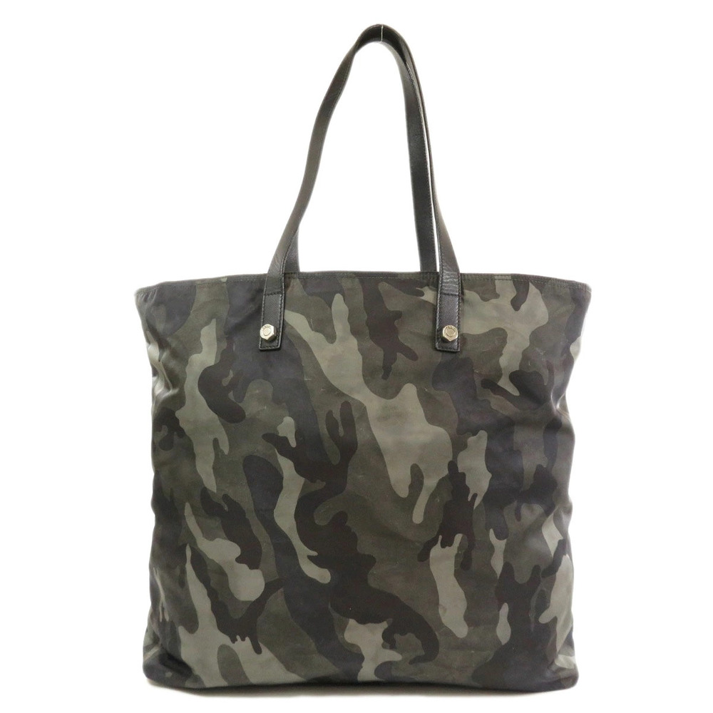 Prada Camouflage Blue Tote Bag - Picture 2 of 11